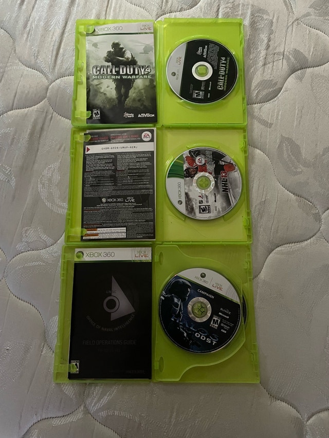 Xbox 360 Games - Halo ODST, NHL 13, COD4MW - photo 2