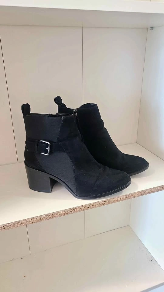 Zara Ankle Heel Boots