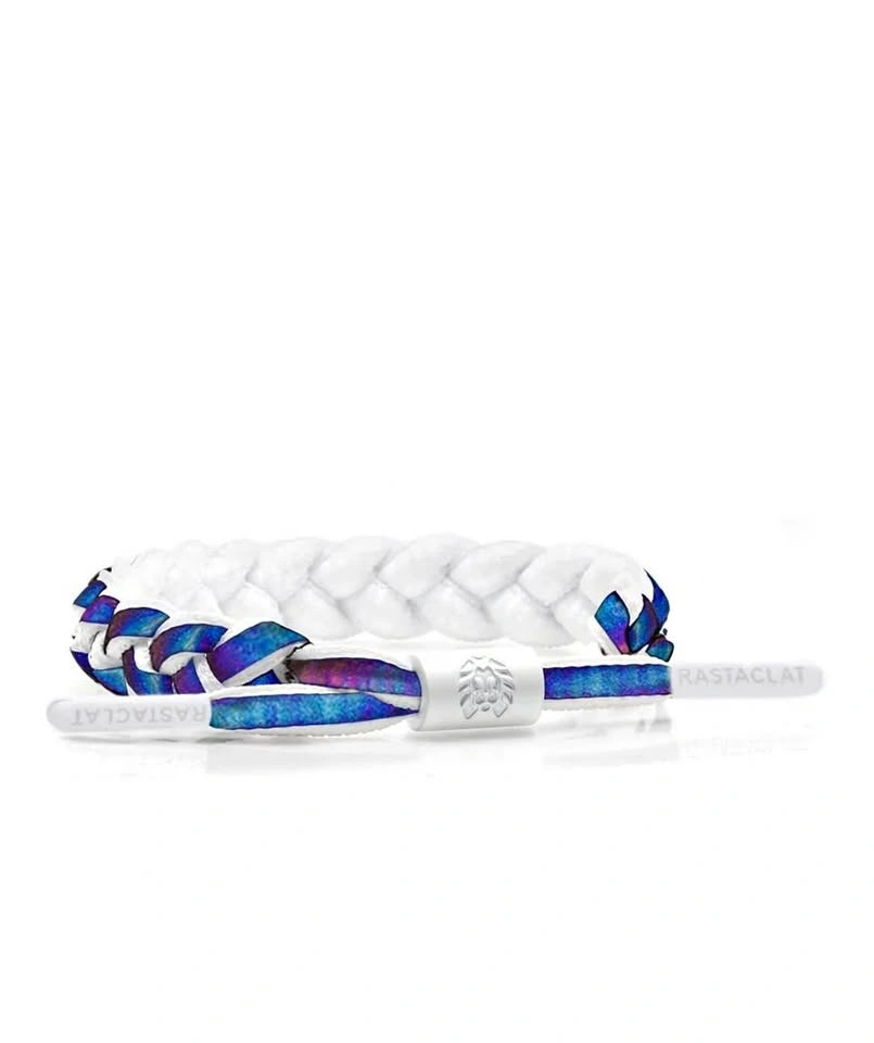 Rastaclat Black Iridescent Braided Bracelet