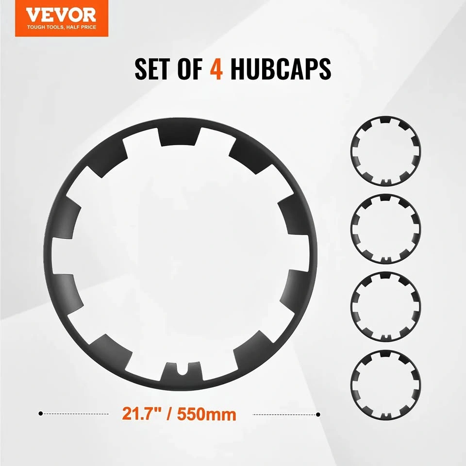 VEVOR 20" Model Y Hubcap Set