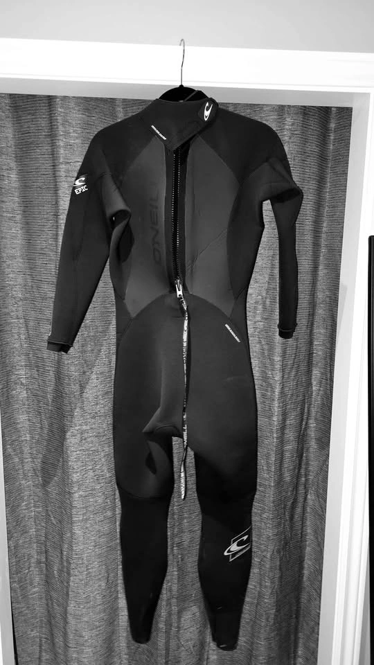 O'Neill Men's Epic 4/3mm Back Zip Full Wetsuit - Medium - photo 2