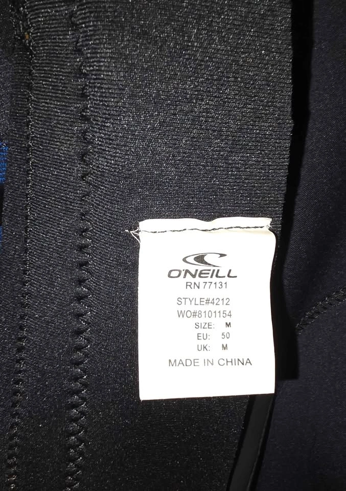 O'Neill Men's Epic 4/3mm Back Zip Full Wetsuit - Medium - photo 5
