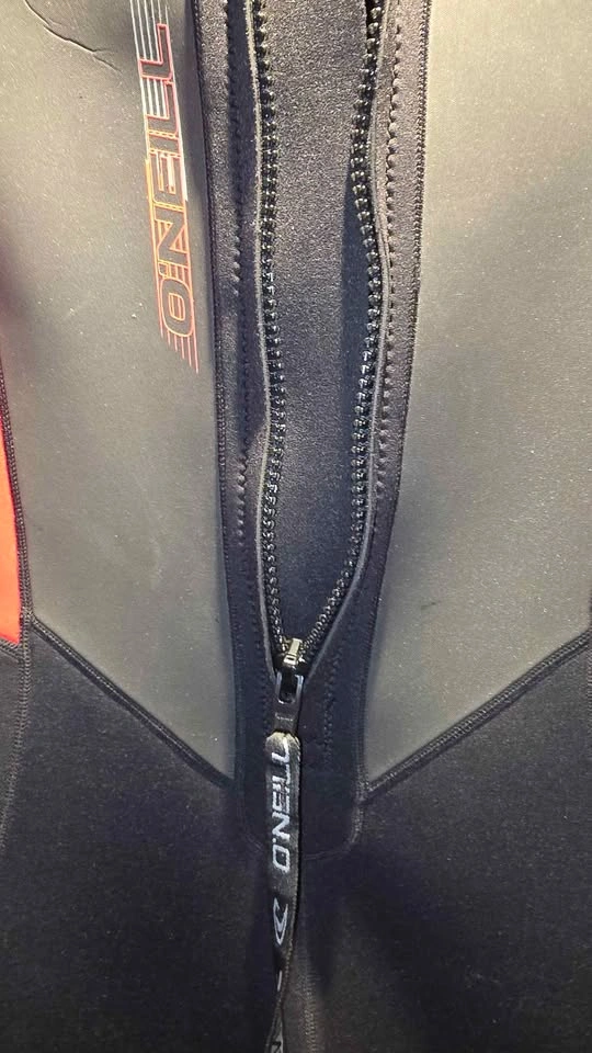 O'Neill Reactor II 3/2mm Mens Full Wetsuit Black/Red - Medium - photo 4