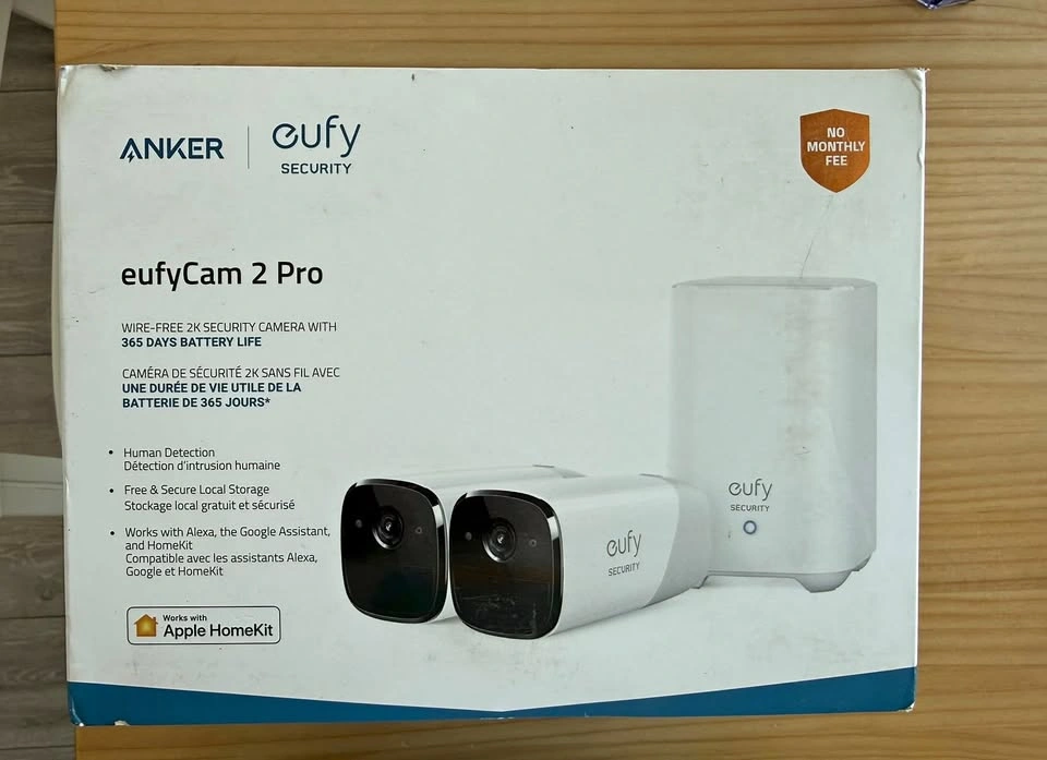 eufyCam 2 Pro 2K Security Camera System (2-Cam Kit)