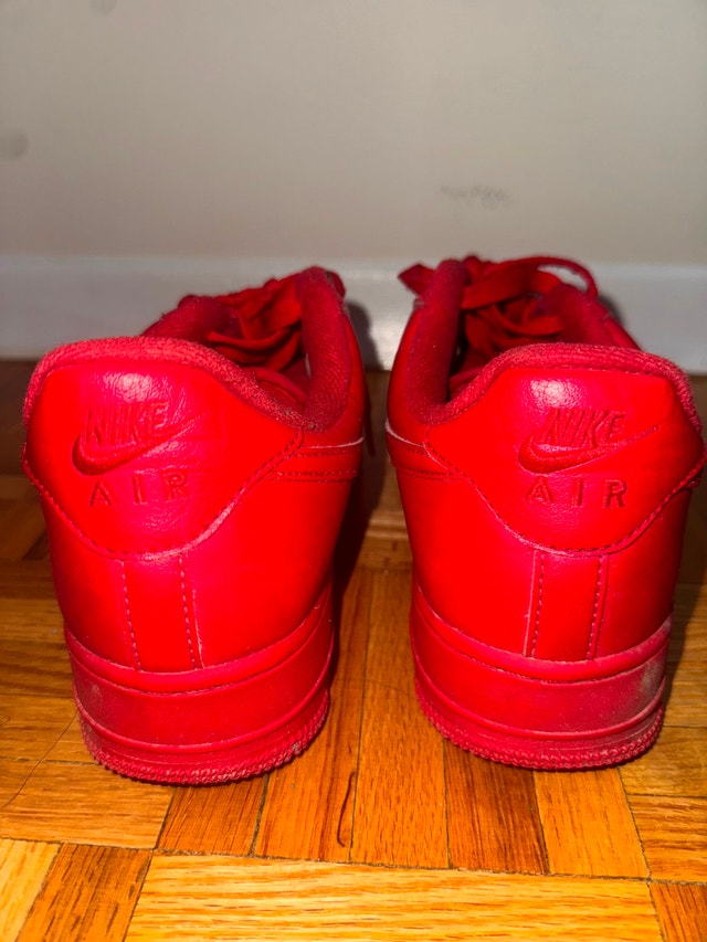 Air Force 1’s Red Shoes - photo 2