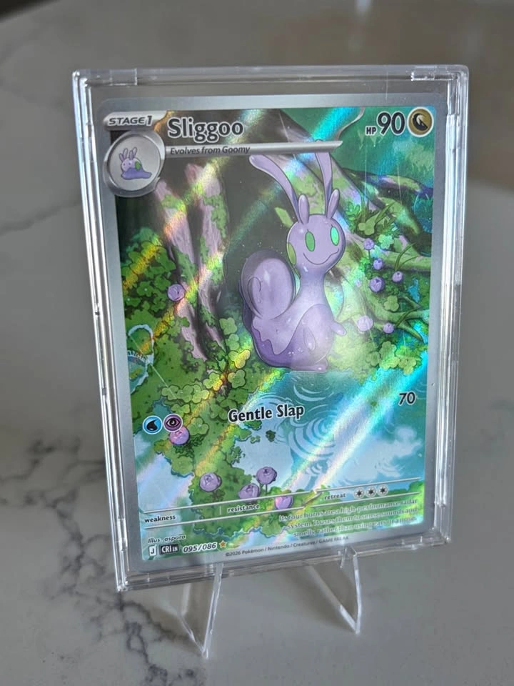 Sliggoo Chaos Rising Illustration Rare • 095/086 Near Mint • Hol