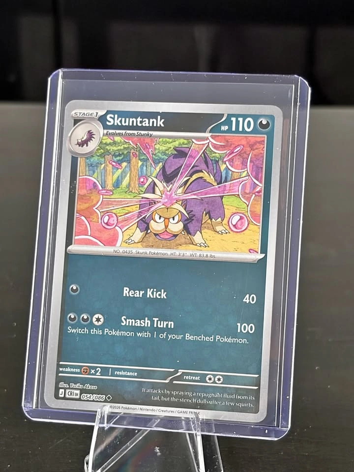 Skuntank Chaos Rising Uncommon • 054/086 Near Mint • Reverse Hol