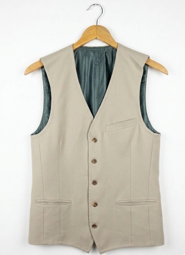 Matinique Men's Blazer & Vest Set - Light Beige - Size 40R - photo 3