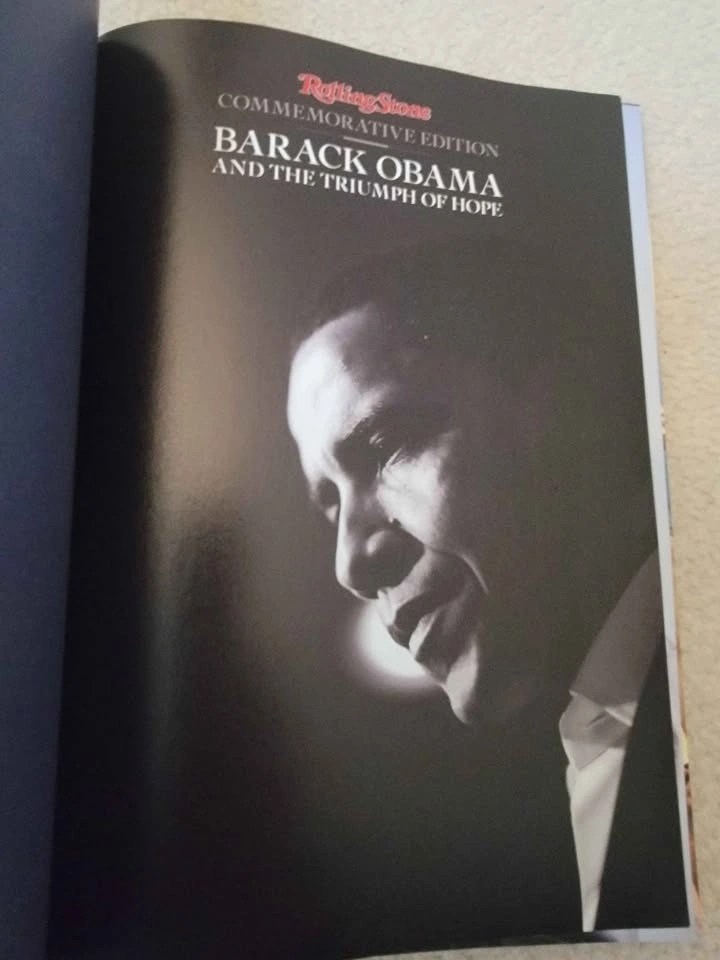 Rolling Stone Barack Obama Triumph of Hope Commemorative Edition - photo 4