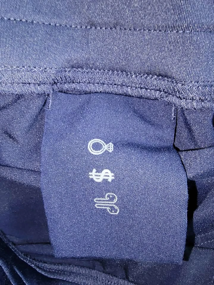 FIGS HW Livingston Scrub Pants Black/Navy L Petite (Each) - photo 5