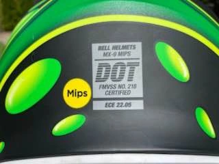 Bell MX-9 DOT Dirt Bike Helmet / Monster Energy Graphics - photo 4
