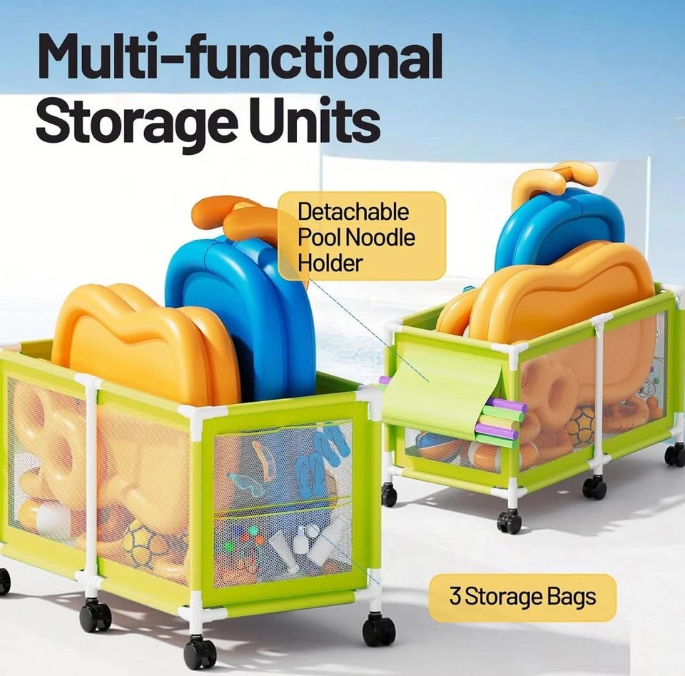 Brand New 69" L Extra Large Swimming Pool Storage Bin, Pool Nood - photo 2