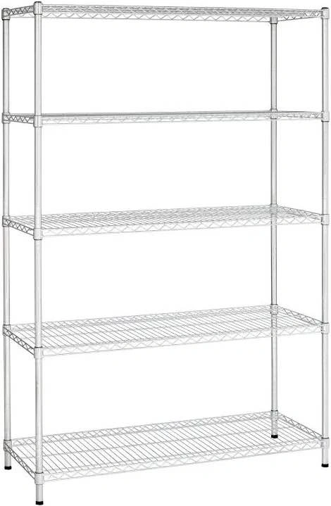 BRAND NEW Hyper Tough Chrome Wire Shelf 5-Tier Heavy Duty - photo 4