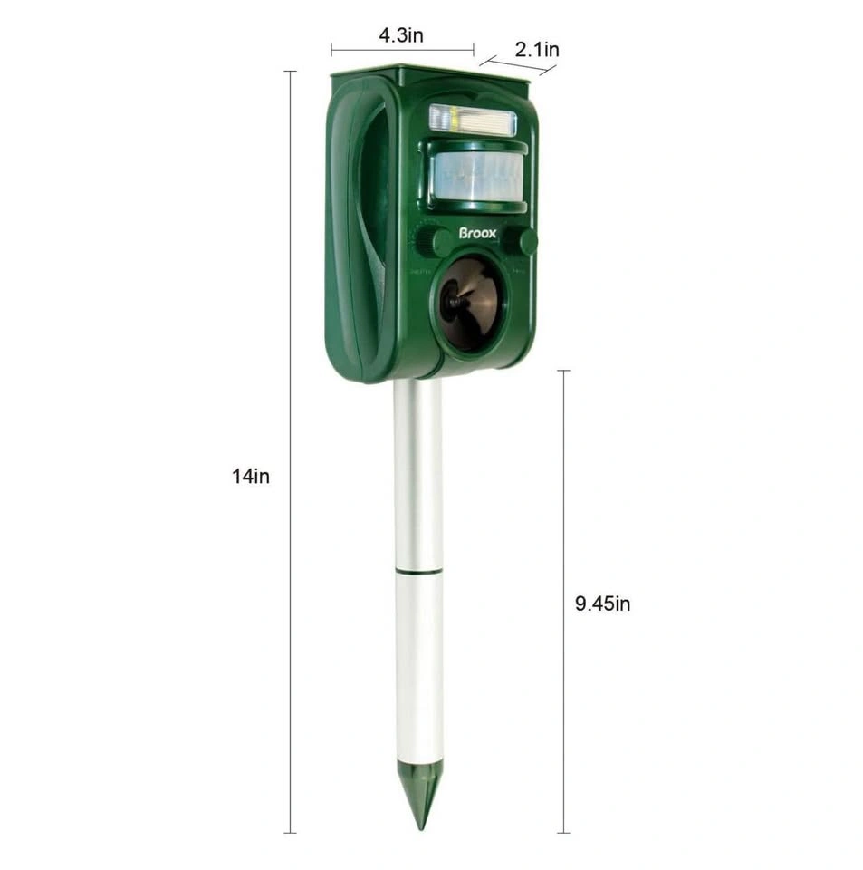 BRAND NEW Solar Powered Animal Repellent for Cats, Deer, Rodents - photo 2