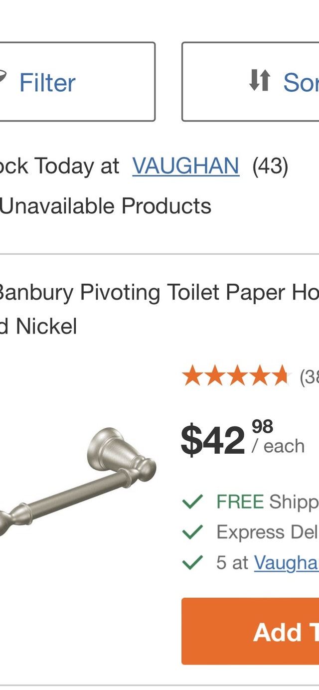Towel Holder & Toilet Paper Holder - photo 5