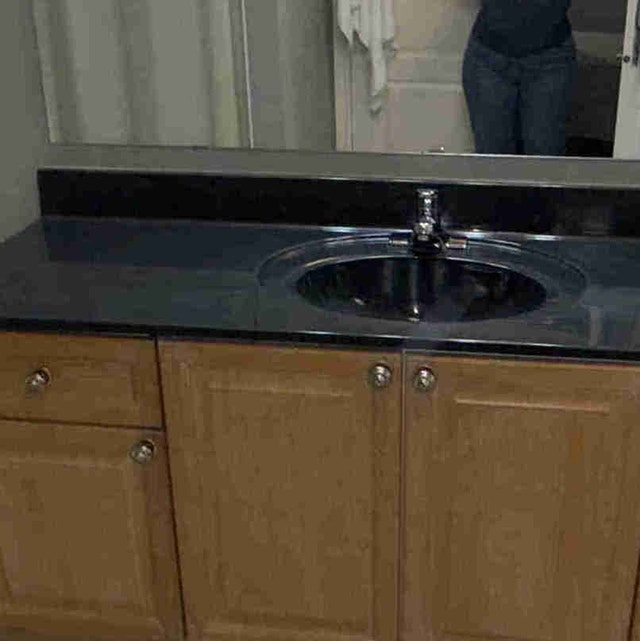 Frameless Mirror 36" X 62"