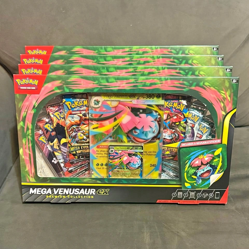 Brand New Pokemon Mega Venusaur ex Box