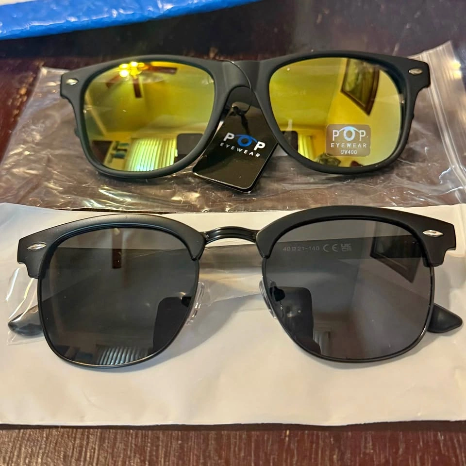 Set of 2 Polarized Sunglasses Summer Wear