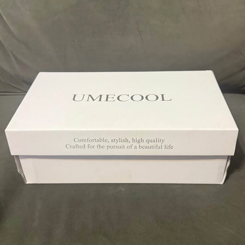 UMECOOL Women's Flats Shoes - Wine Red - Size 7 - photo 2