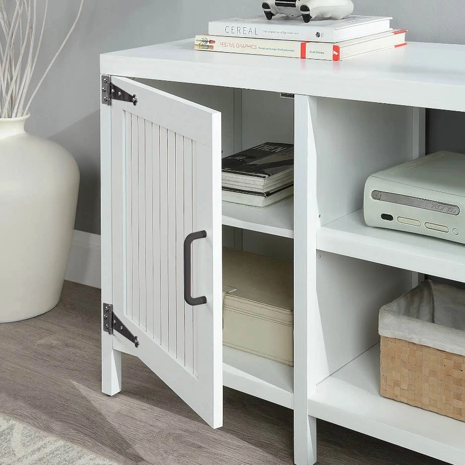 Mainstays Farmhouse TV Stand White (up to 70") - photo 3