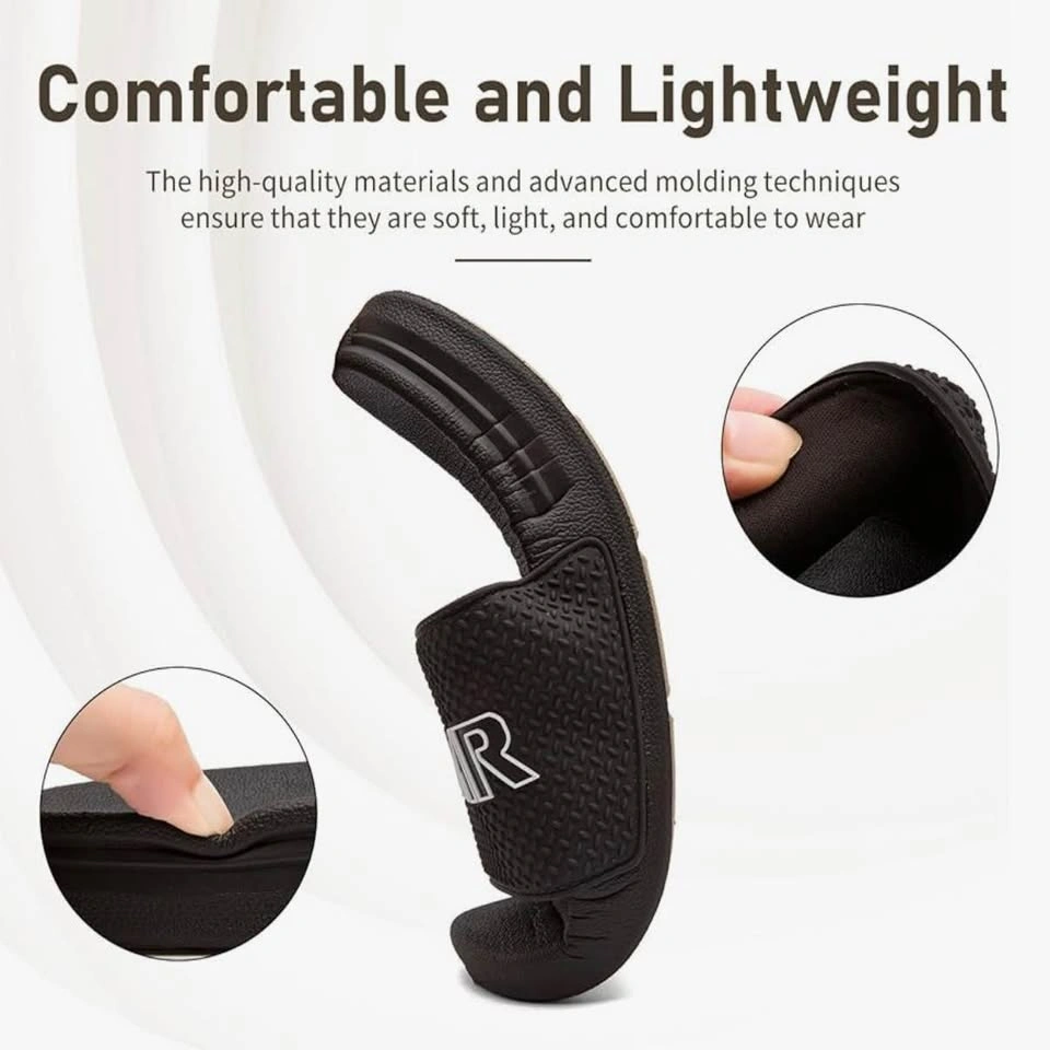 BRAND NEW Men's 10.5 Open Toe Slide Sandals Orthotic Arch Suppor - photo 3