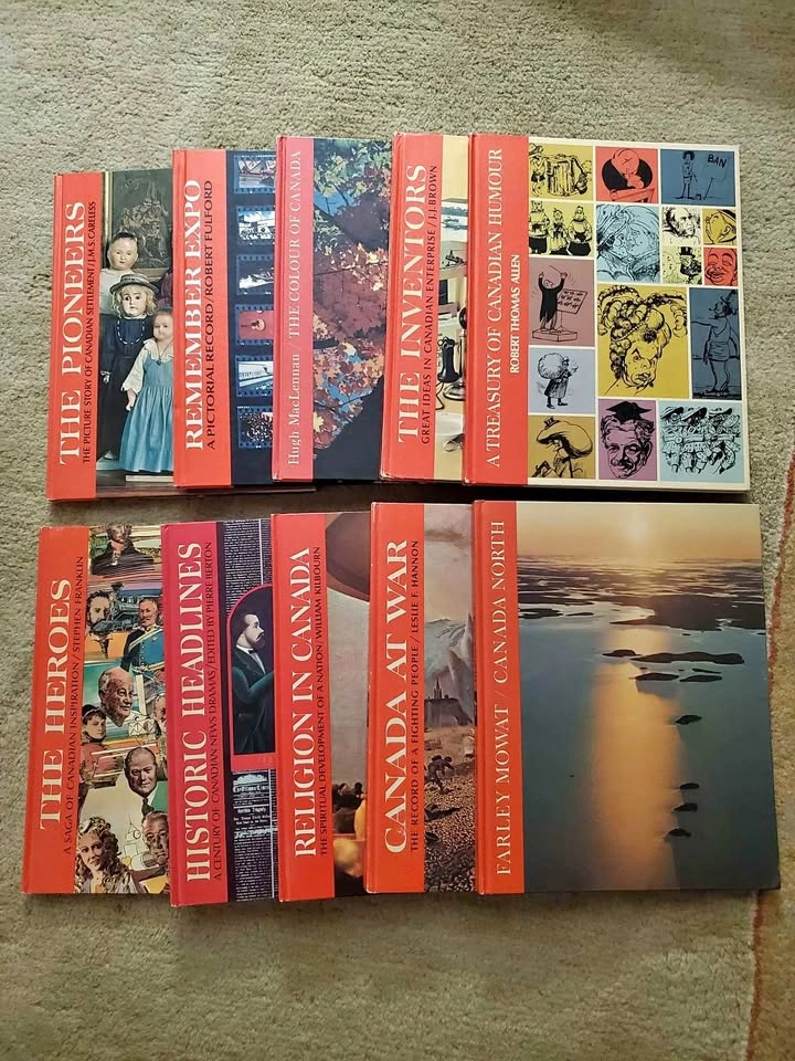 The Canadian Illustrated Library 10 Books