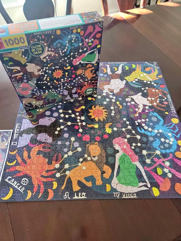 eeBoo Jigsaw Puzzle Zodiac