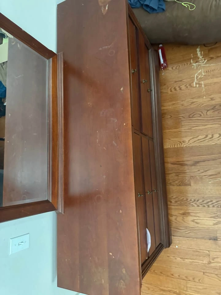 Vanity Dresser with Mirror - photo 3