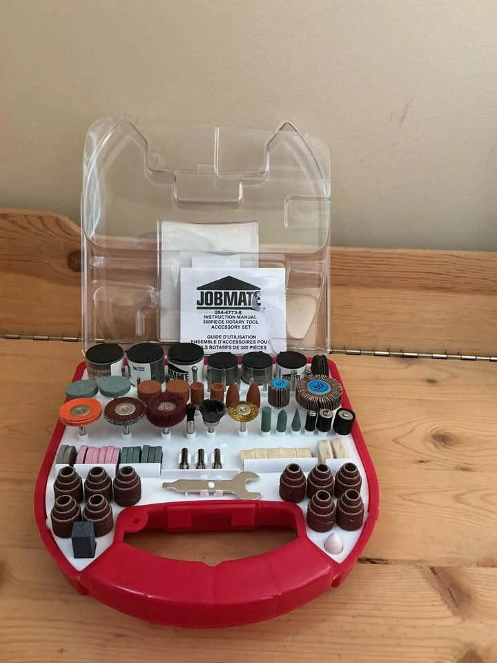 Job Mate 300 Piece Rotary Tool Accessory Set - Never Used - photo 2