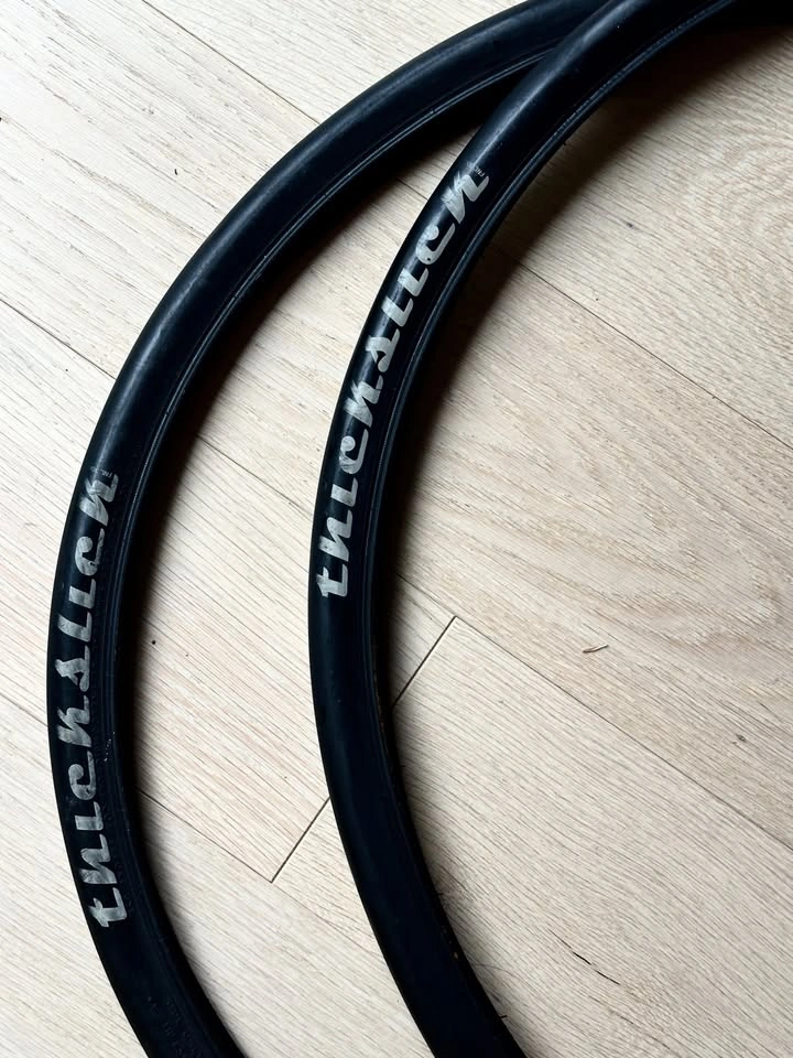 2x Pure Cycles Thickslick Tires 700x28 Fixie Mint - photo 2