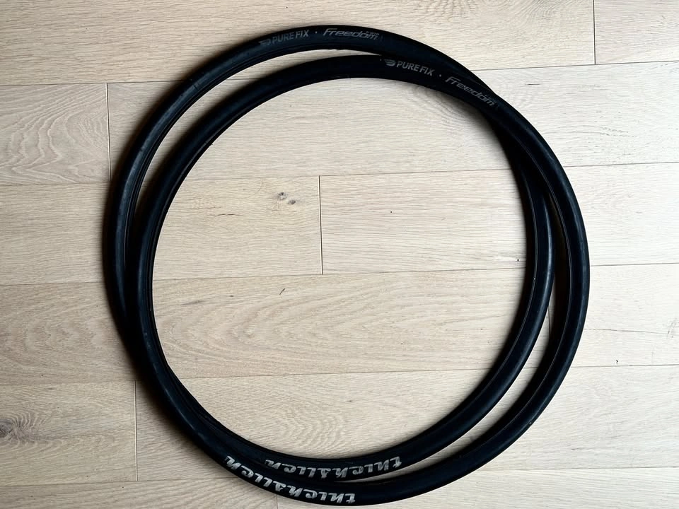 2x Pure Cycles Thickslick Tires 700x28 Fixie Mint - photo 4