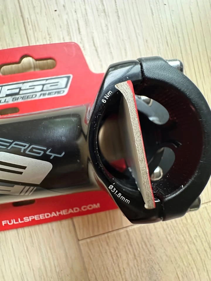 FSA Energy Stem 100mm Alloy Black - photo 2