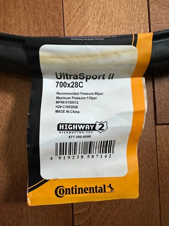 Continental Ultra Sport II Bike Tire, New, 700x28c - photo 5