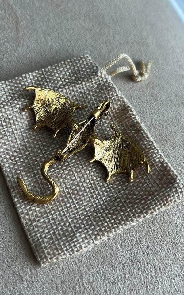 Ombré Dragon Brooch - photo 2