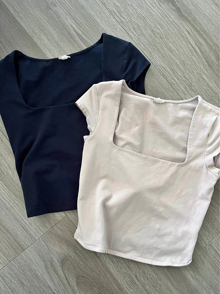 Garage Square Neck Tops
