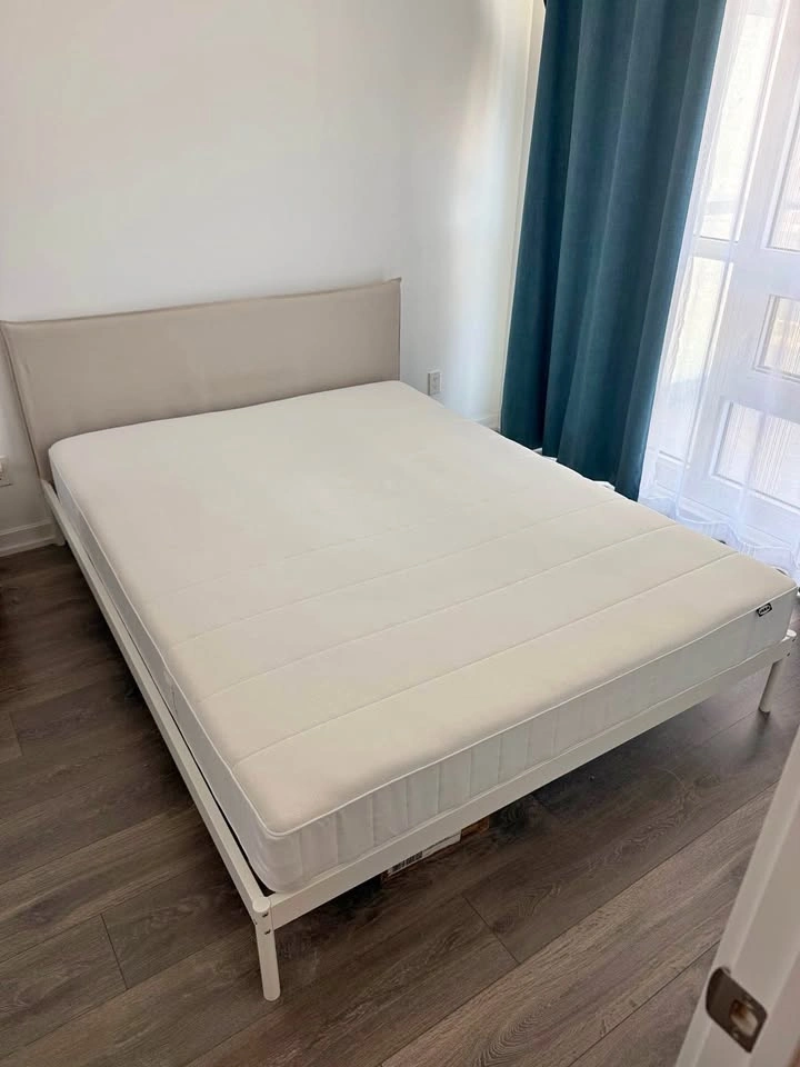 IKEA Queen Bed Frame and Mattress - Move Out Sale