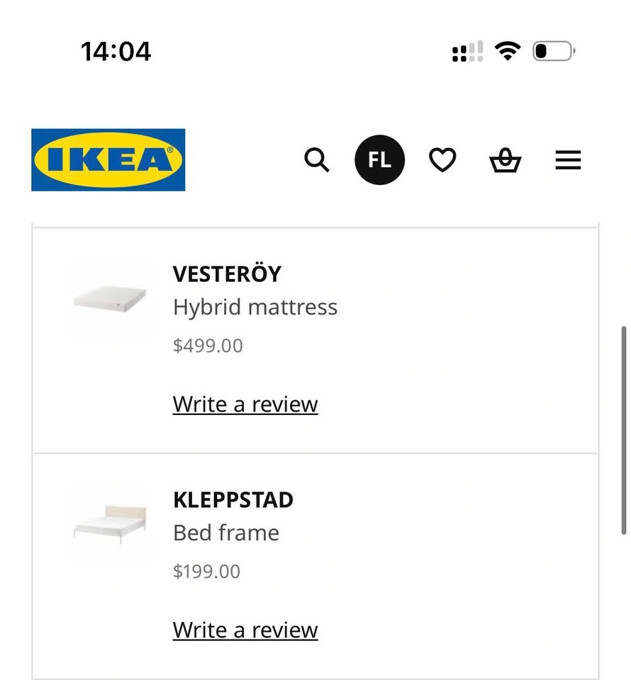 IKEA Queen Bed Frame and Mattress - Move Out Sale - photo 3