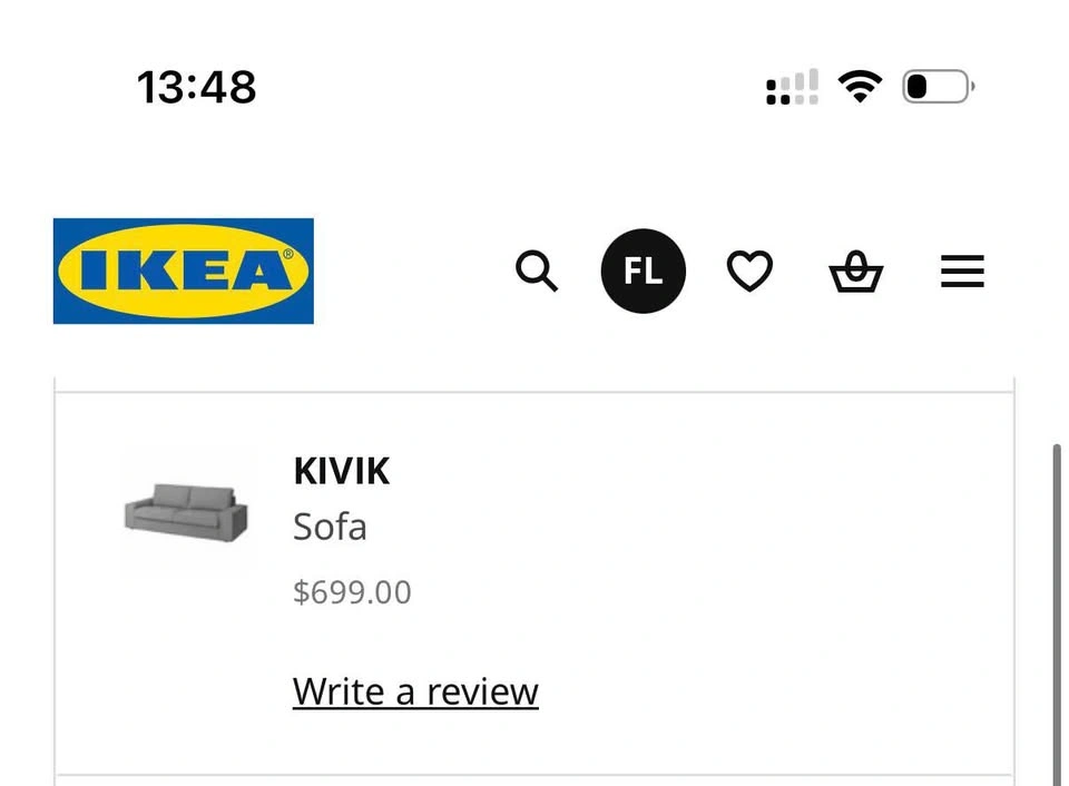 IKEA Sofa - KIVIK Move Out Sale - photo 2