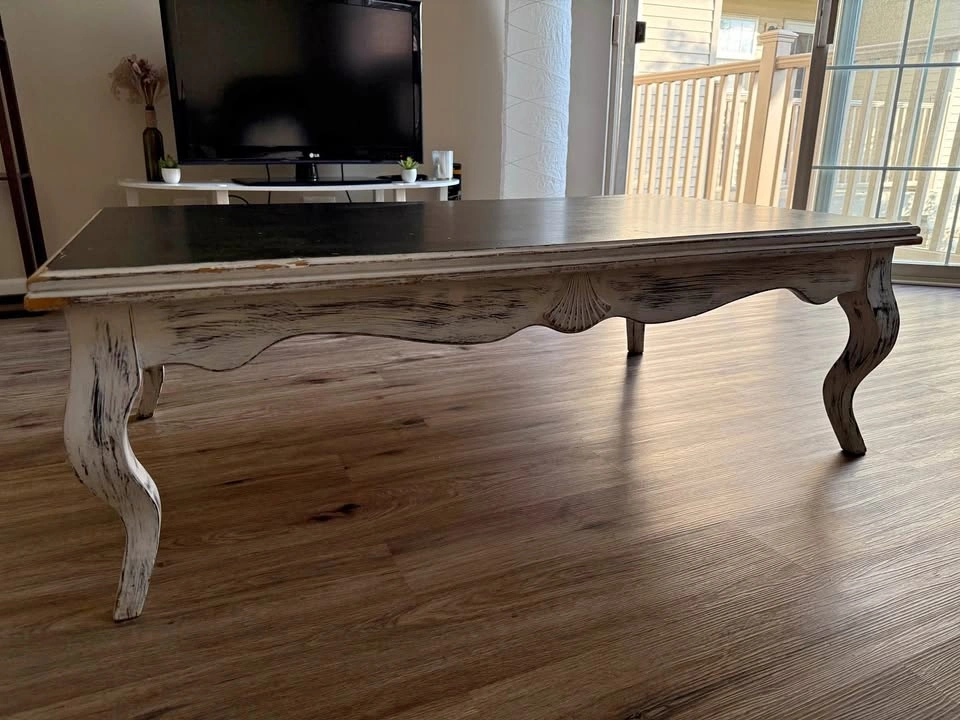 French province style coffee table