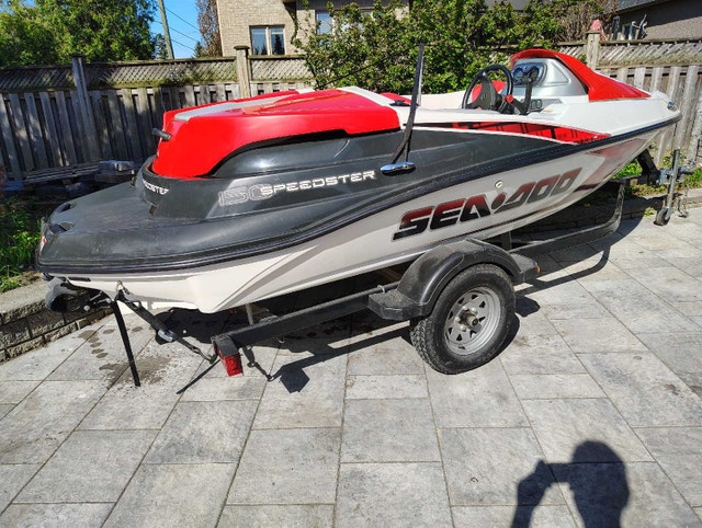 215hp 2007 Seadoo Speedster 150 Jet Boat w/ Trailer
