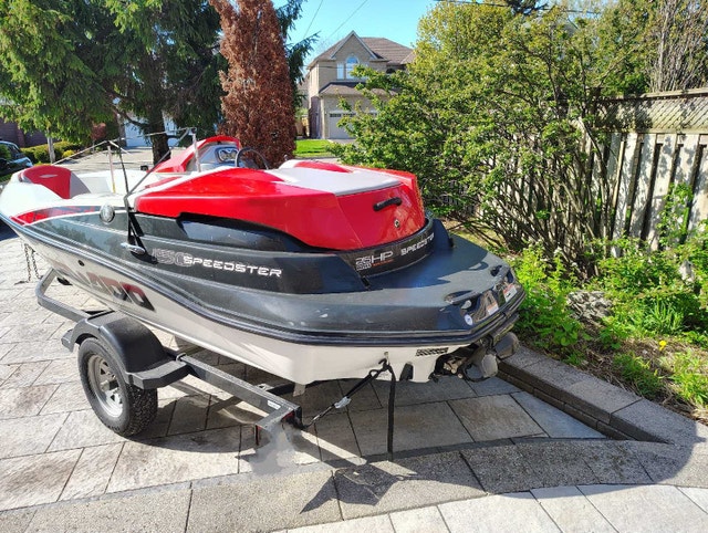 215hp 2007 Seadoo Speedster 150 Jet Boat w/ Trailer - photo 4
