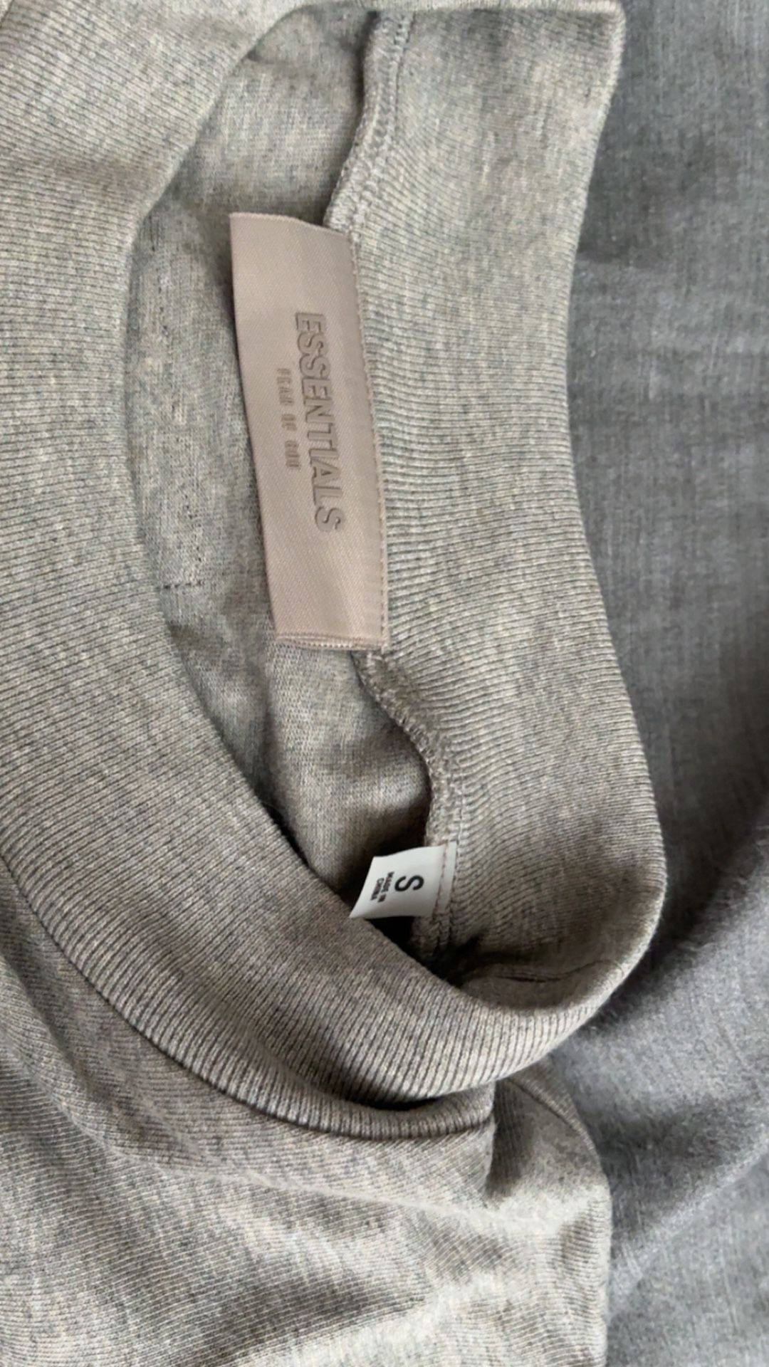 Essentials Dark Oatmeal Shirt - Small & Medium - photo 3