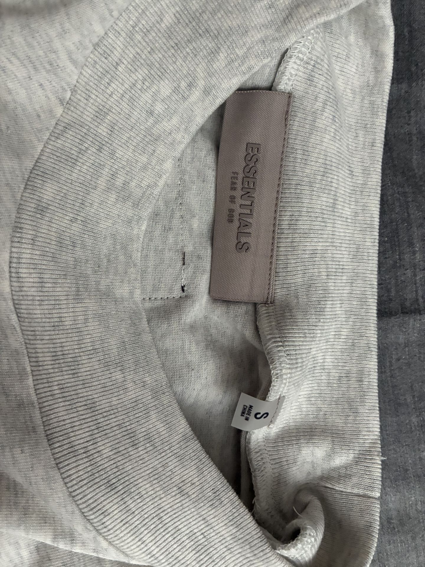 Essentials Light Oatmeal Size Small Shirt - photo 3