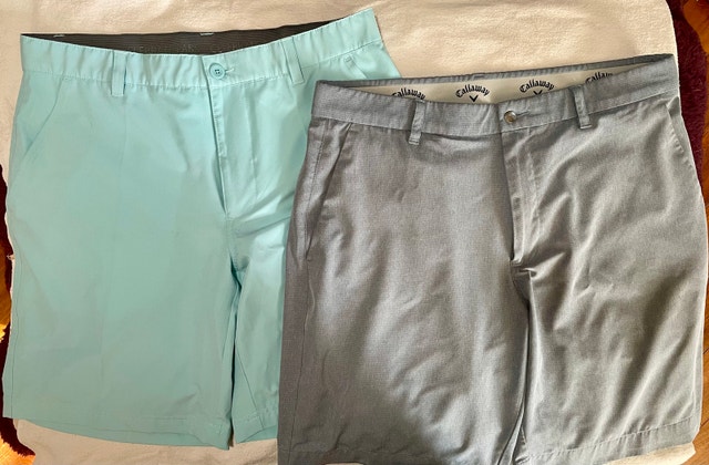 Size 34 - Callaway & Swannies Golf Shorts Bundle