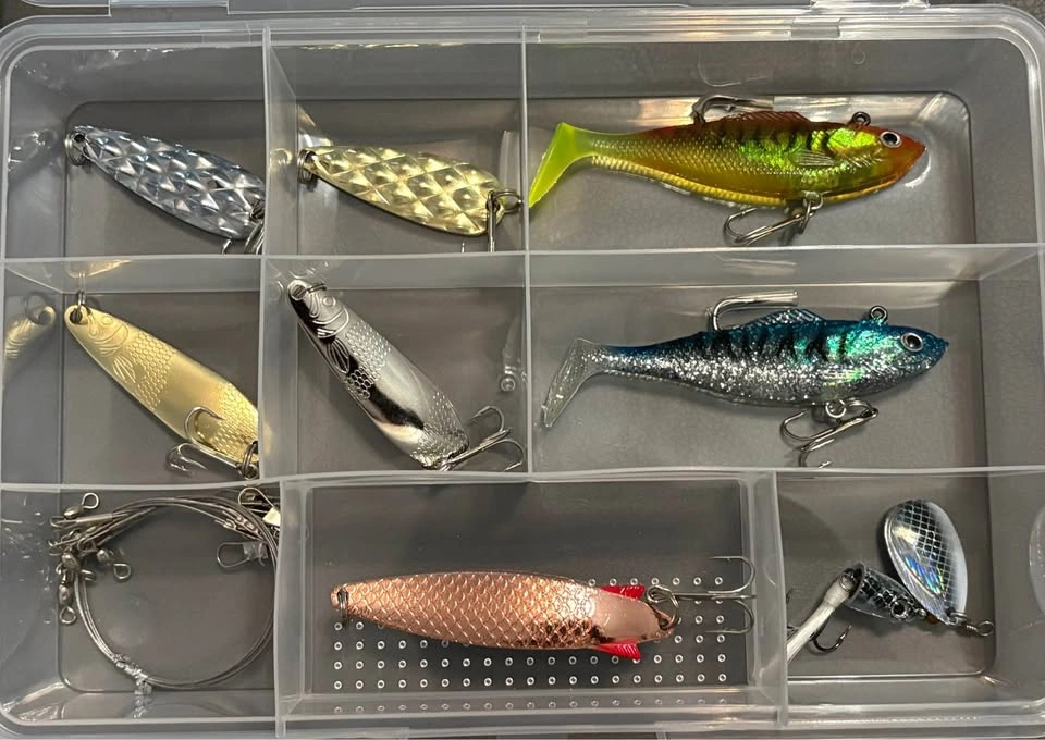 Brand New Fishing Lures and Tackle Box - photo 2