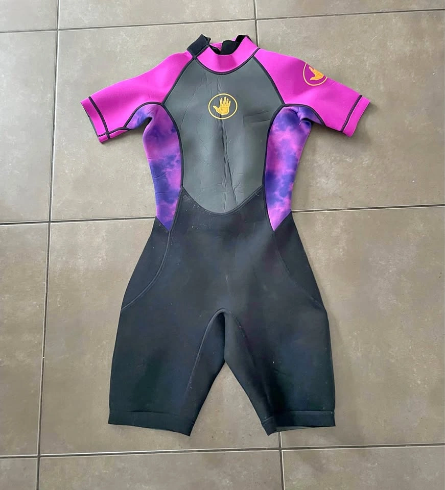 Body Glove Wetsuit Shorty Women's Medium Pink Purple Black