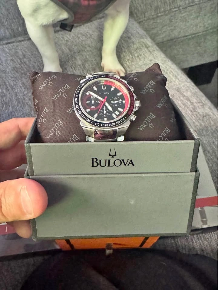 Bulova Men’s Chronograph Watch – Stainless Steel