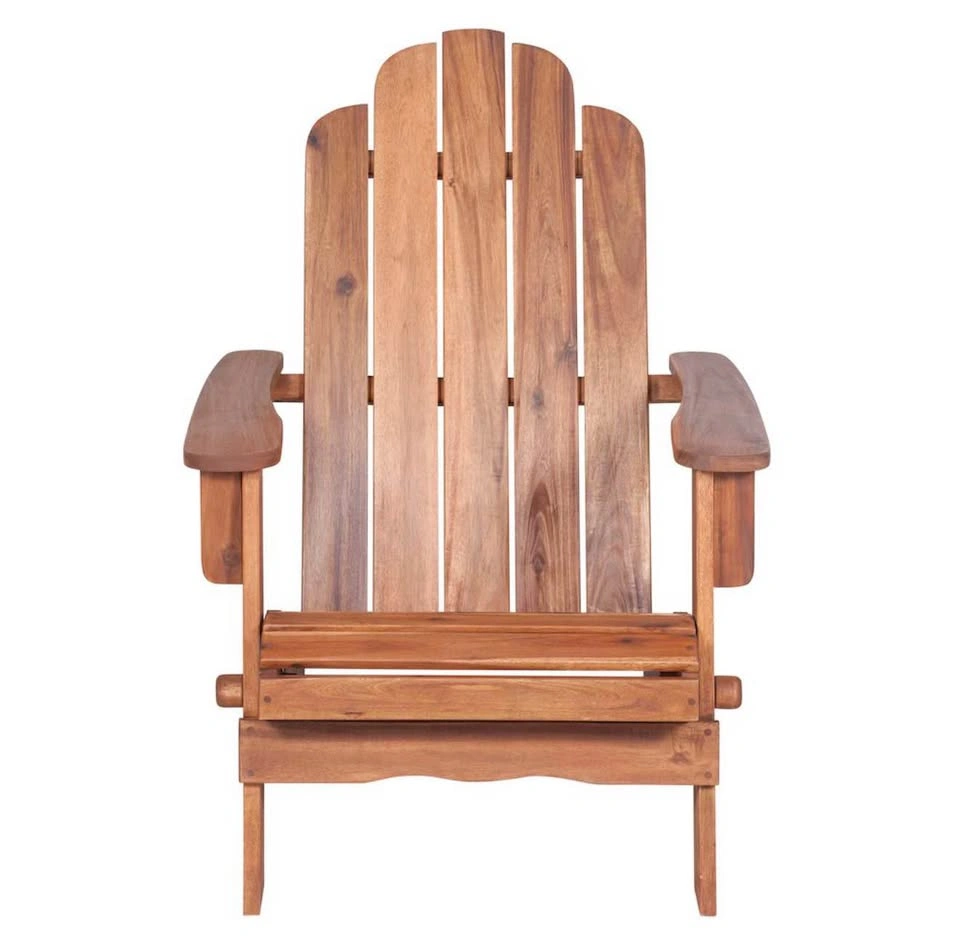 Set of 2 Solid Acacia Wood Muskoka Chairs - Brand New - photo 4