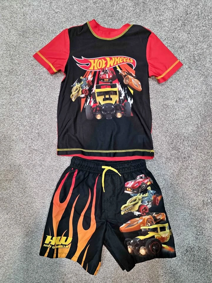 Hot Wheels Boys Swimming Suit - Size 6