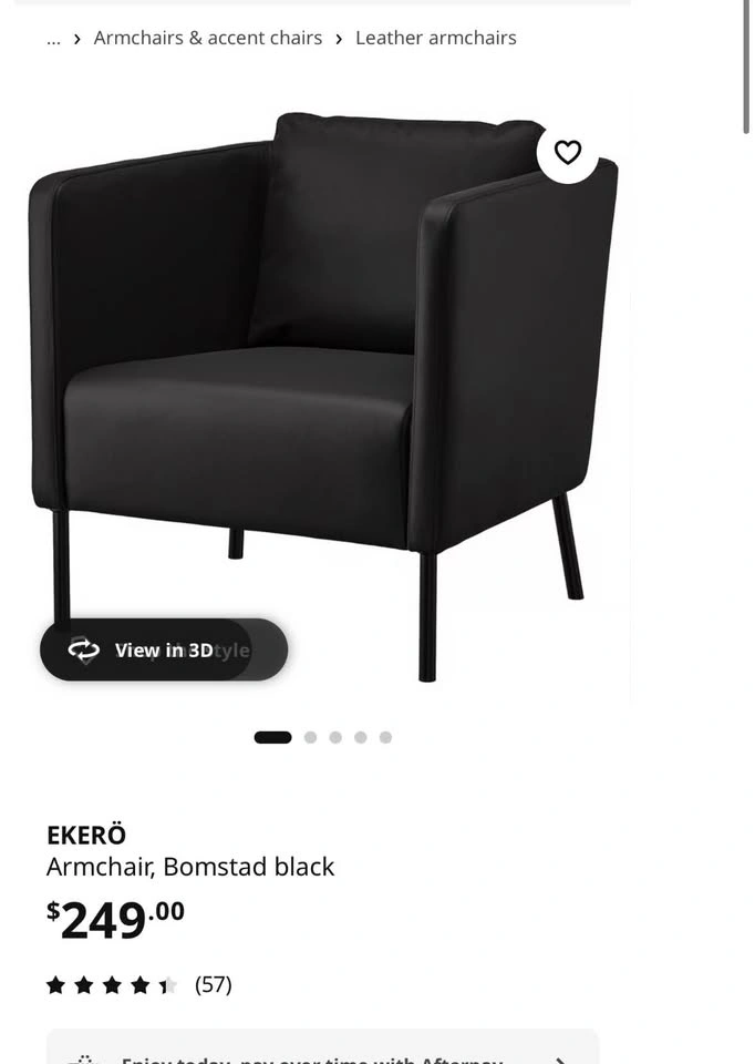 IKEA Ekero Armchairs - Both $110 - photo 2